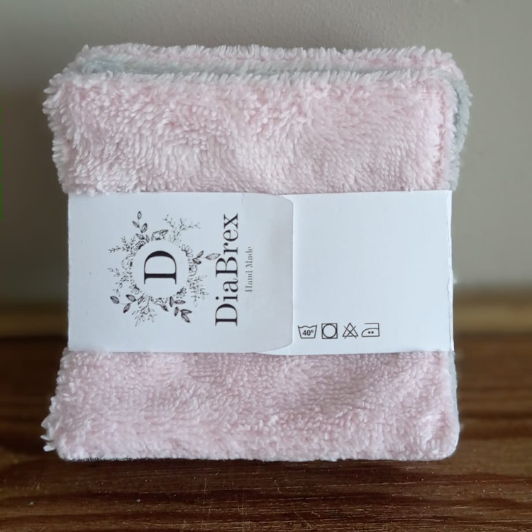 Set di 7 Salviettine per il Viso + Sacchetto Personalizzato