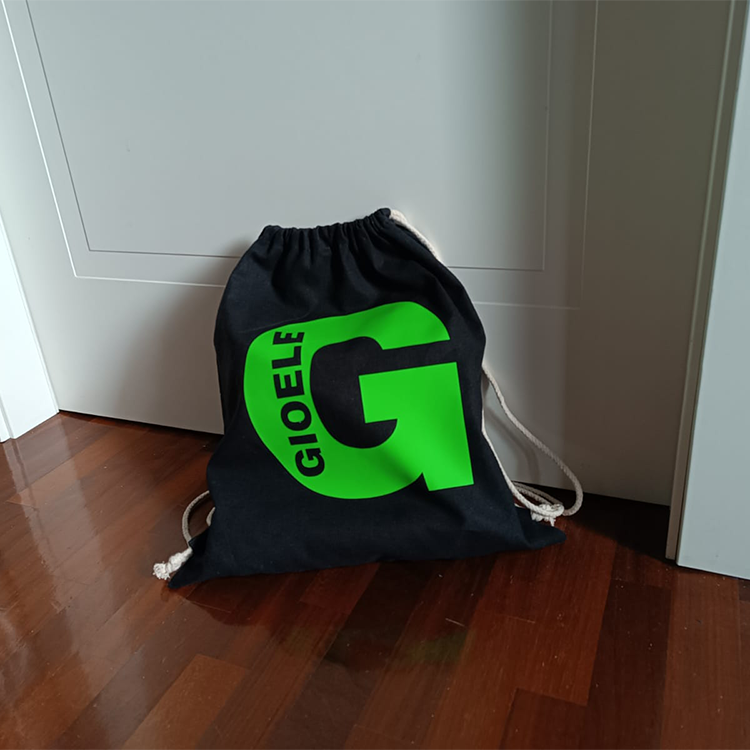 Kindergarten Backpack, Gym Bag to be Personalized with Initial and Name