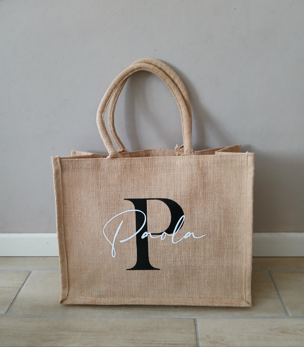 Borsa in Juta Personalizzata