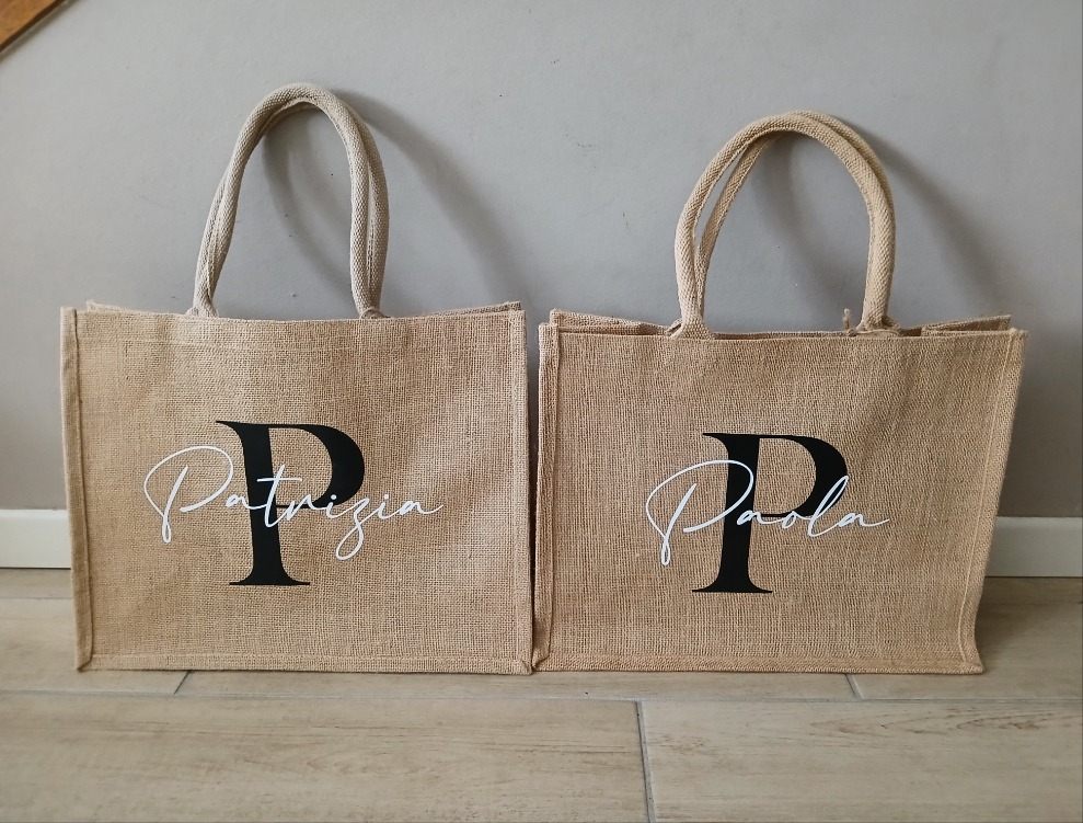Borsa in Juta Personalizzata