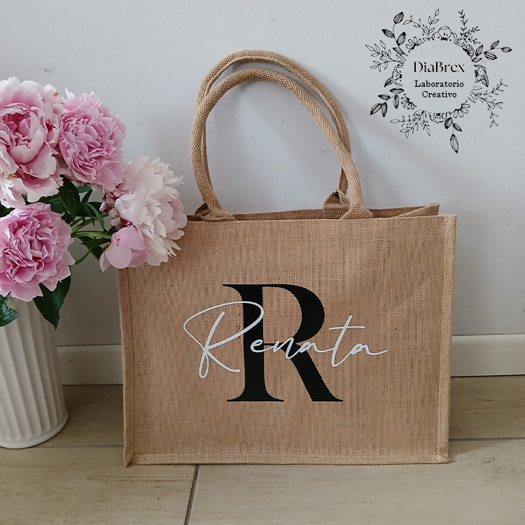Borsa in Juta Personalizzata