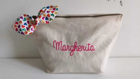 Pochette - Case - Personalized Cotton Canvas Case