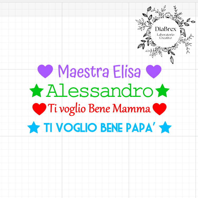 Set di 6 Matite personalizzate con Nome o Piccola Dedica in Confezione Regalo