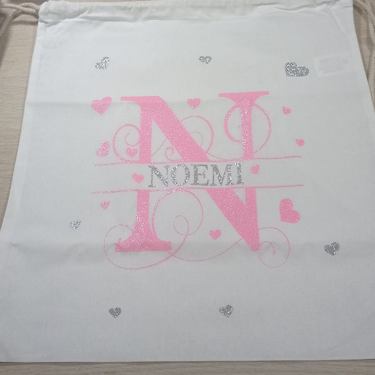 Kindergarten Backpack, Gym Bag to be Personalized with Initial and Name