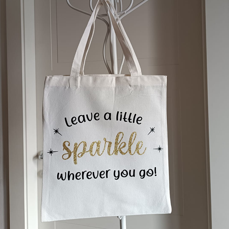 Borsa, Shopper, Tote Bag Personalizzata con Iniziale