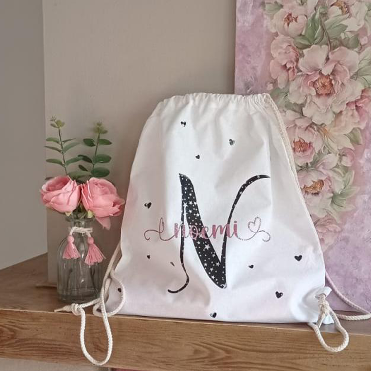 Kindergarten Backpack, Gym Bag to be Personalized with Initial and Name 