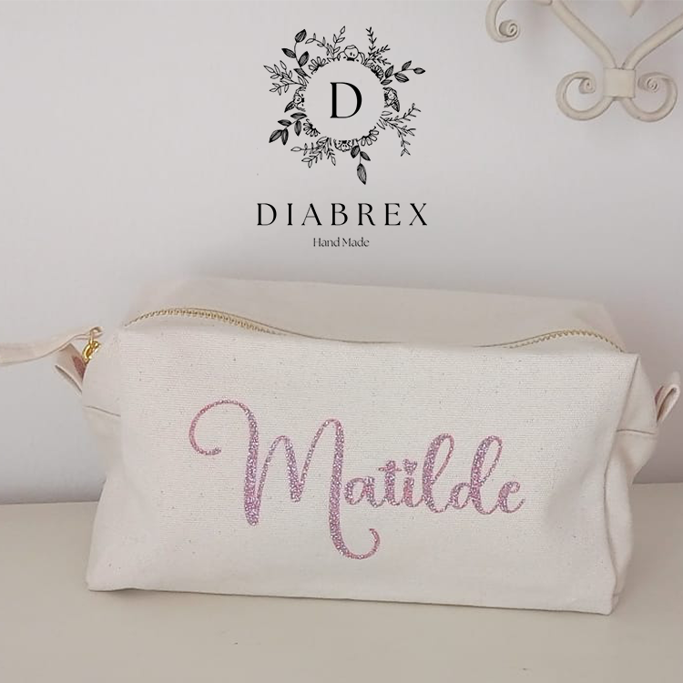 Pochette - Case - Personalized Cotton Canvas Case