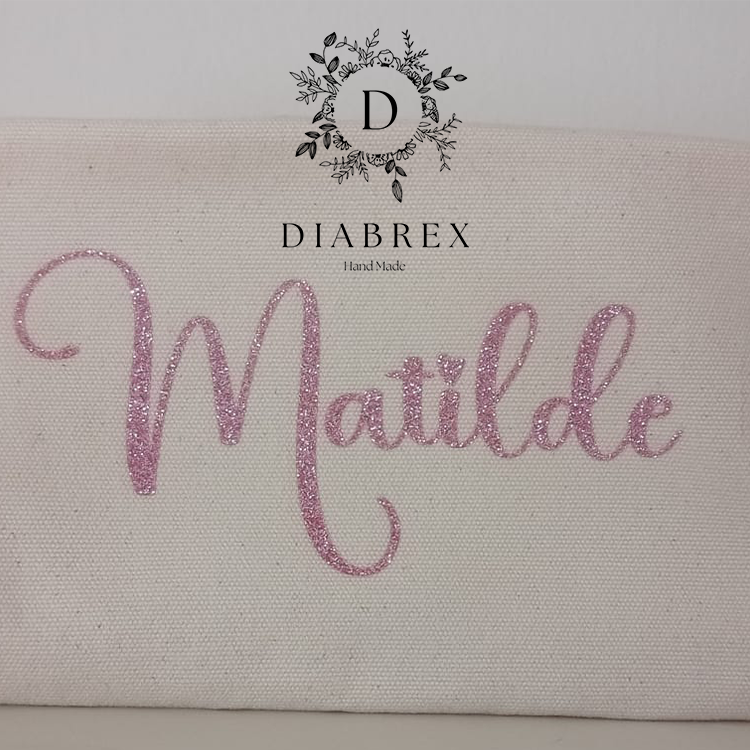 Pochette - Case - Personalized Cotton Canvas Case