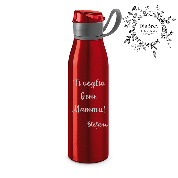 Borraccia Sportiva in Alluminio 650 ml Personalizzata