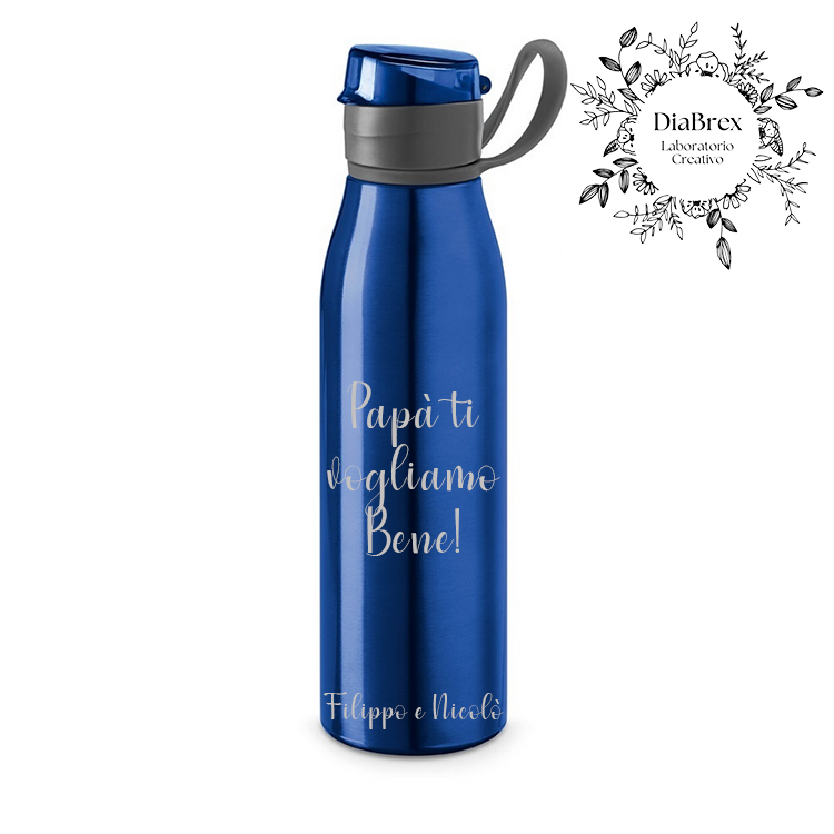 Borraccia Sportiva in Alluminio 650 ml Personalizzata