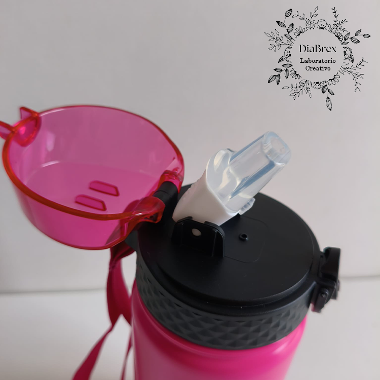 "ASILO" Borraccia Termica in Acciaio Inossidabile 550 ml - Personalizzata Incisa a Laser