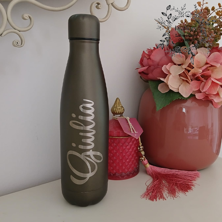 Stainless Steel Thermal Bottle 500ml - Personalized