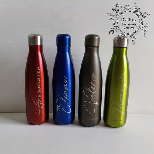 Stainless Steel Thermal Bottle 500ml - Personalized