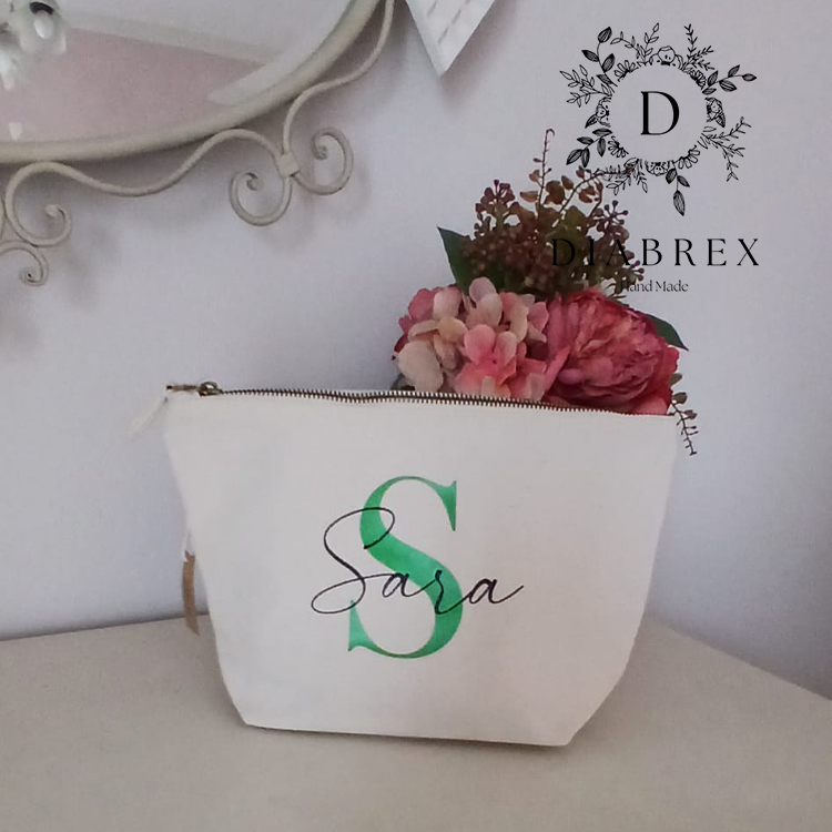Pochette - Case - Personalized Cotton Canvas Case