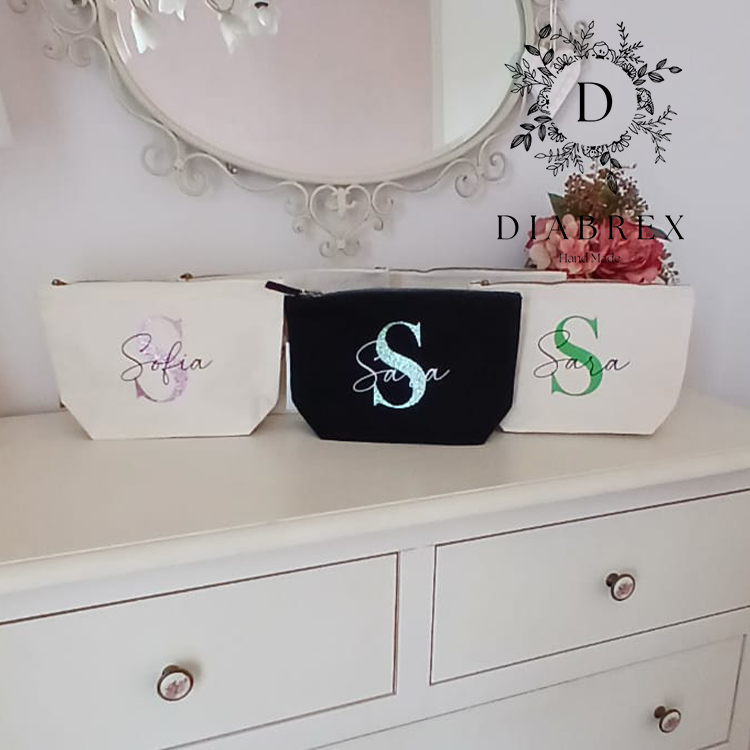 Pochette - Case - Personalized Cotton Canvas Case