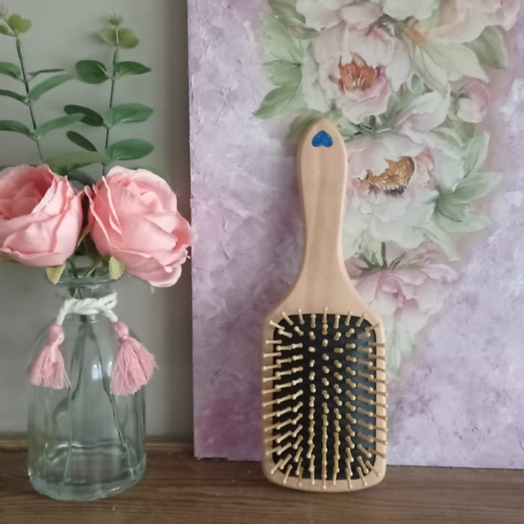 Grande Spazzola in Legno Personalizzata