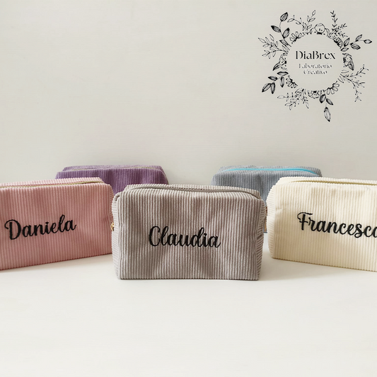 Pochette - Case - Personalized Cotton Canvas Case