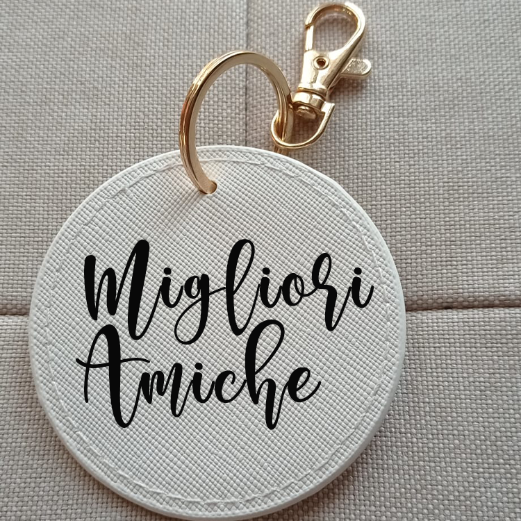 Personalized Round Keyring, Ideal as a Wedding Favor, Place Card, Graduation, Gift for Dad, man, boy, girl, woman