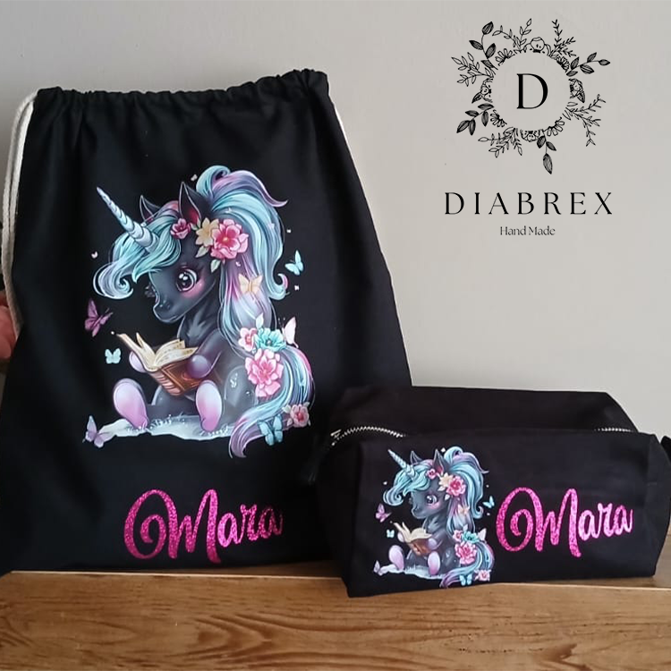 Kindergarten Backpack, Gym Bag to be Personalized with Initial and Name 