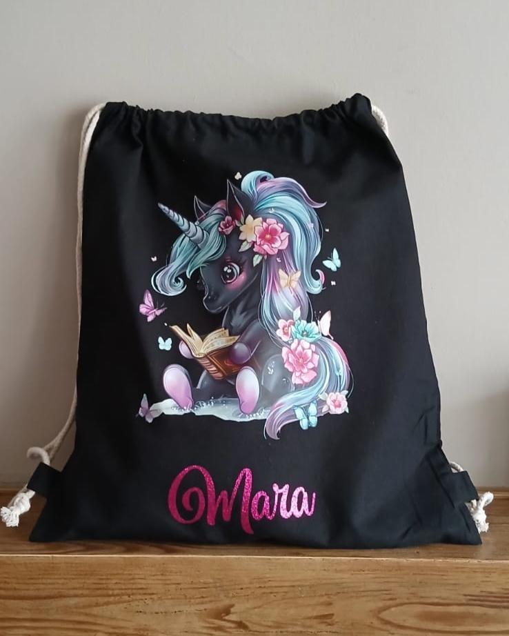 Kindergarten Backpack, Gym Bag to be Personalized with Initial and Name 