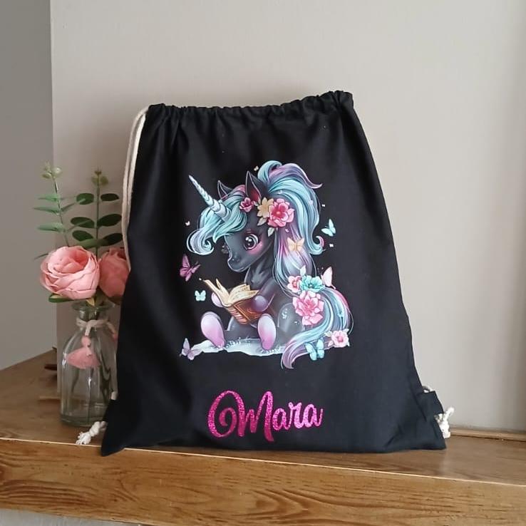 Kindergarten Backpack, Gym Bag to be Personalized with Initial and Name 