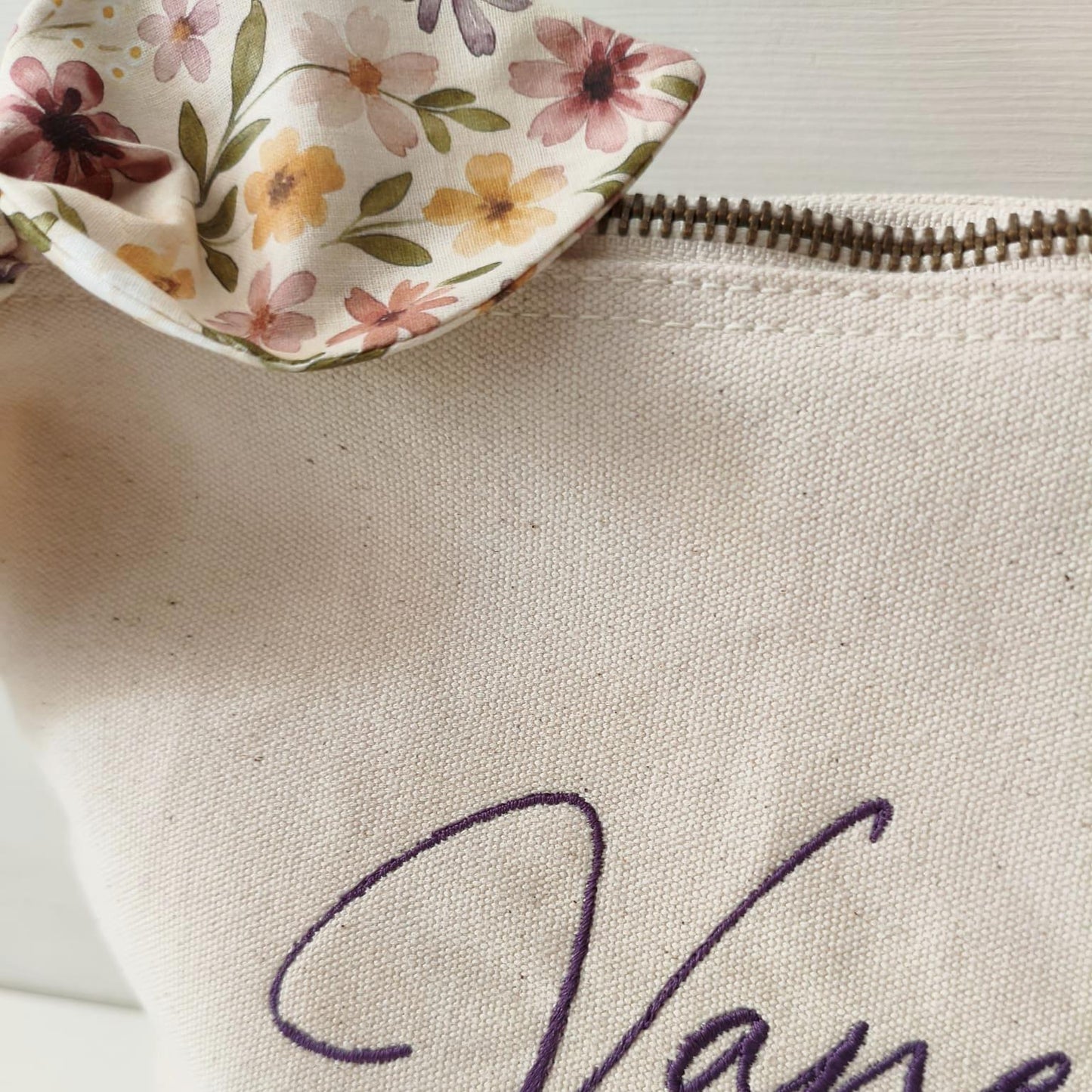 Pochette - Case - Personalized Cotton Canvas Case