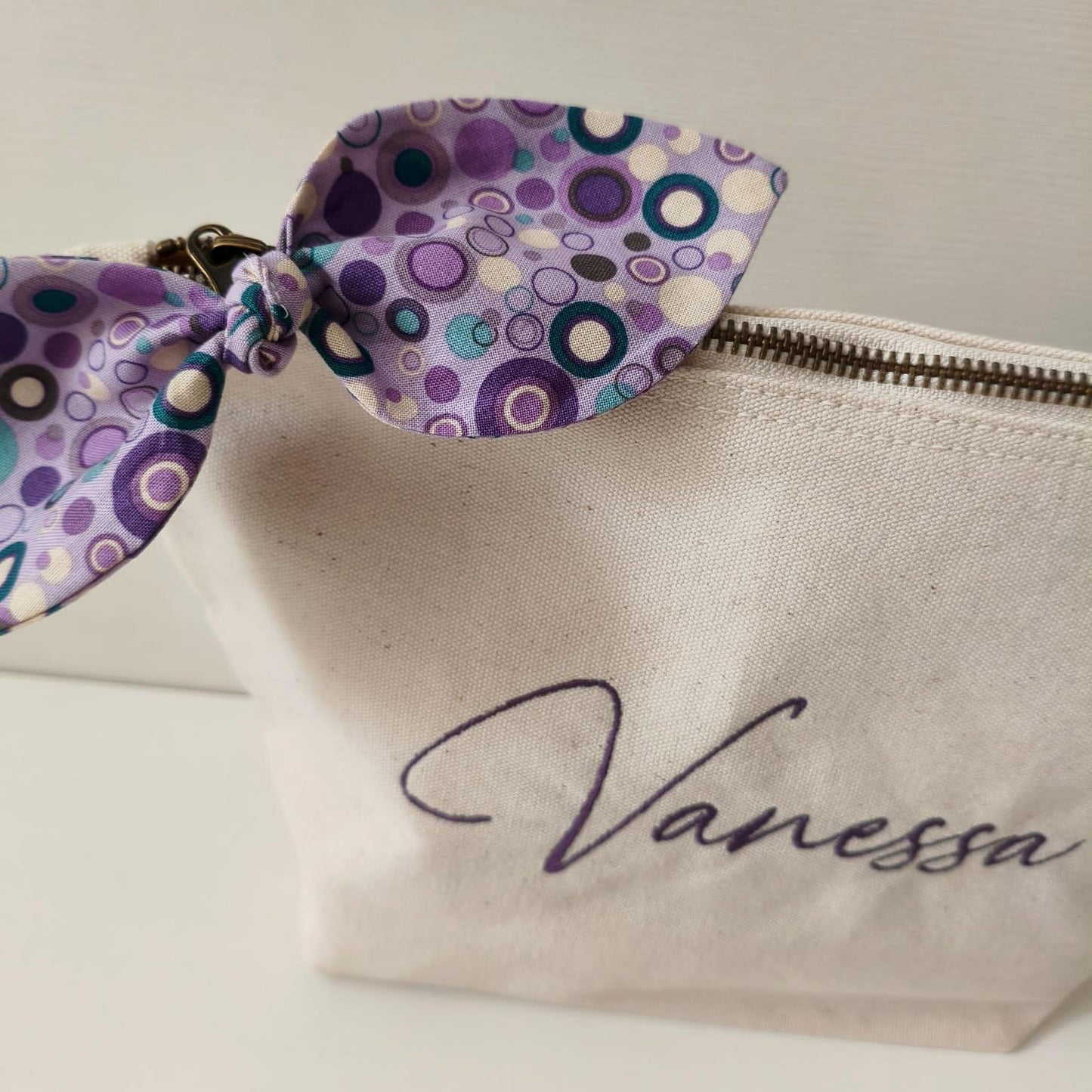 Pochette - Case - Personalized Cotton Canvas Case