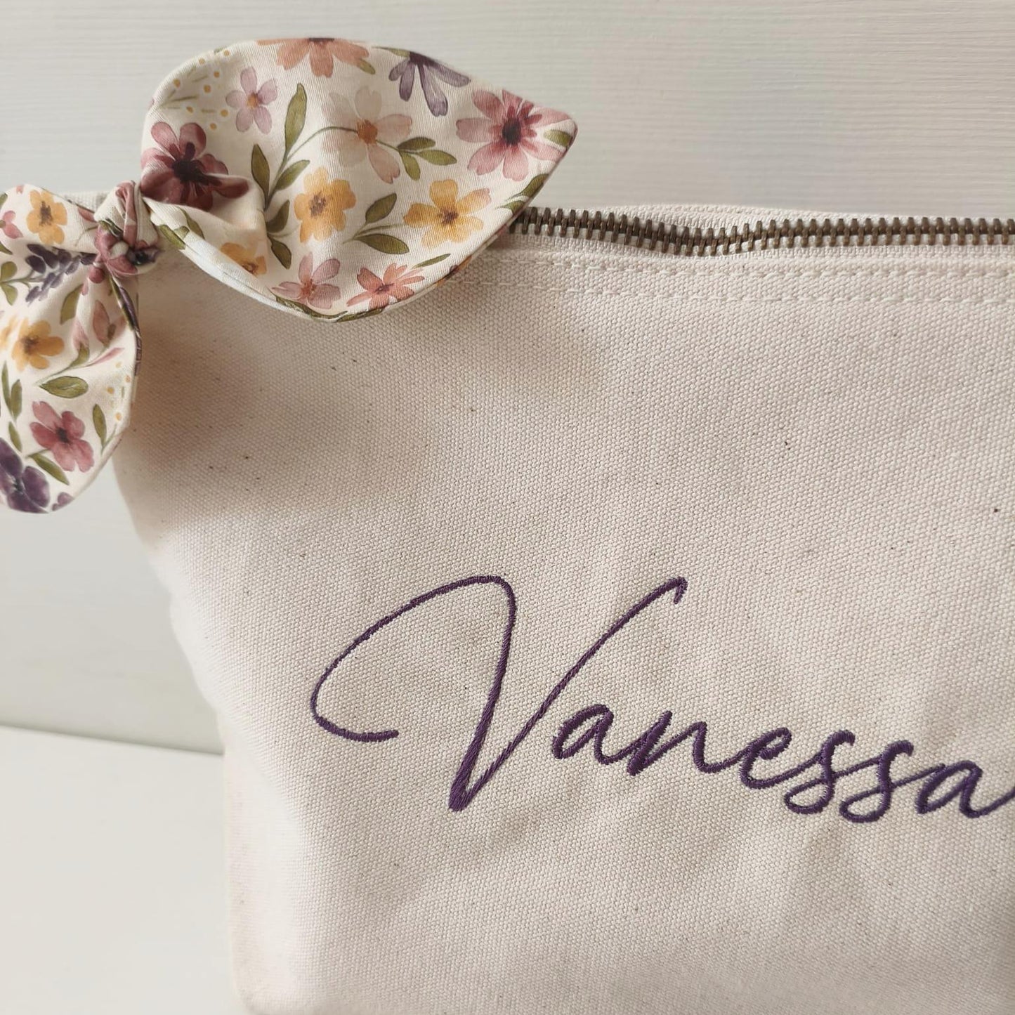 Pochette - Case - Personalized Cotton Canvas Case