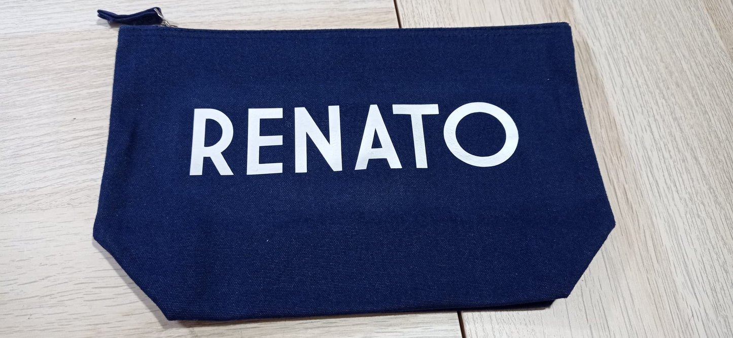 Pochette - Case - Personalized Cotton Canvas Case