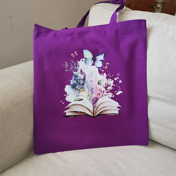 Bag, Shopper, Tote Bag in Cotton with Design and Customizable