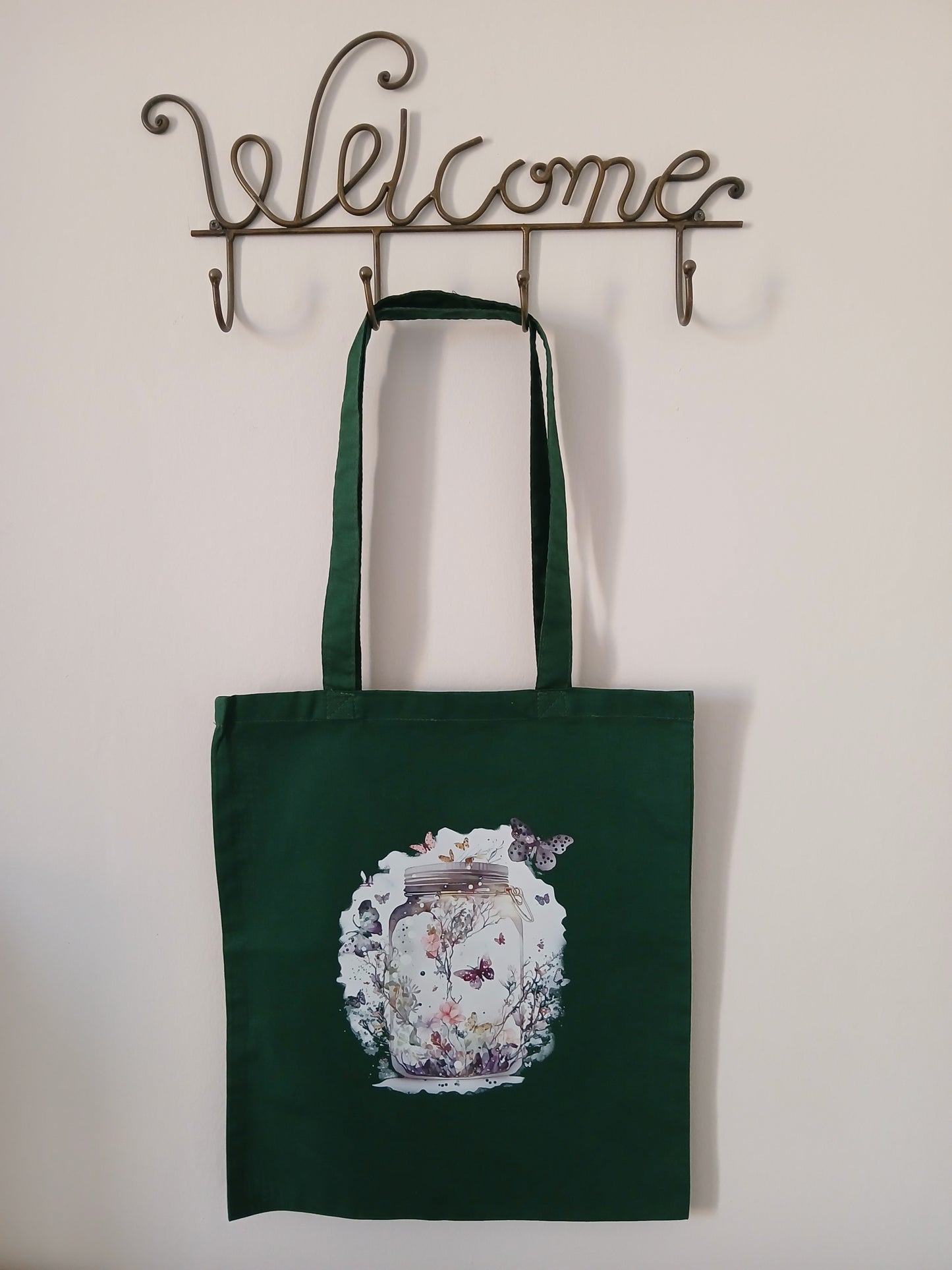 Bag, Shopper, Tote Bag in Cotton with Design and Customizable