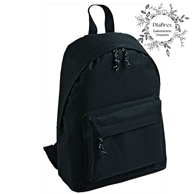 Zaino personalizzato con ricamo a macchina